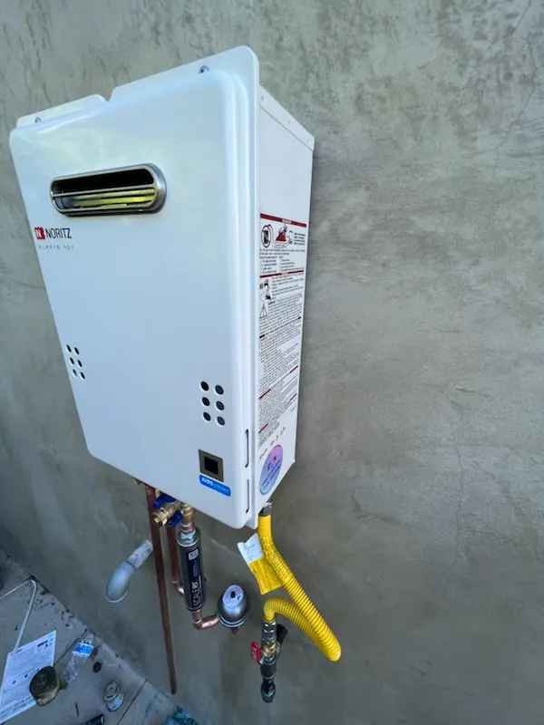 Tankless water heater installation for Rydal Park homes